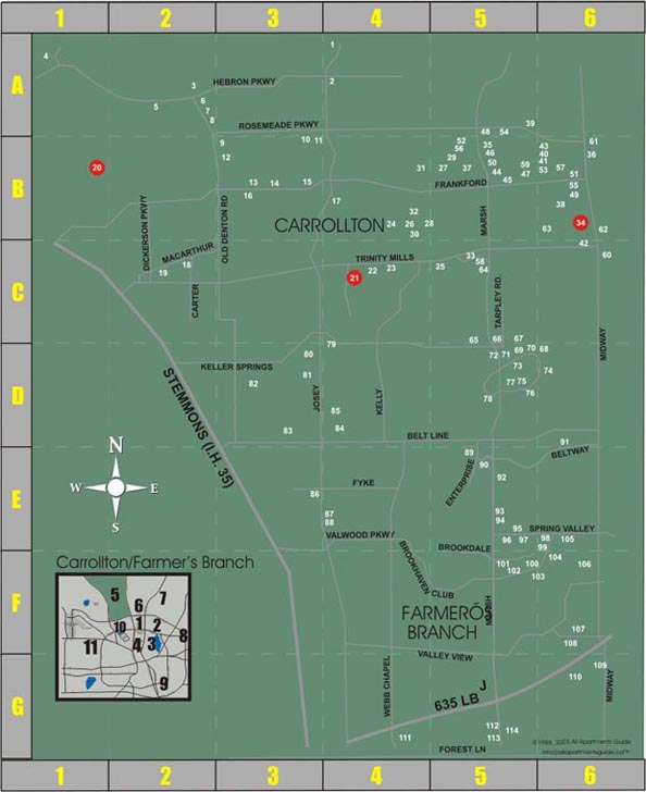 Area 5 Carrollton, Farmers Branch